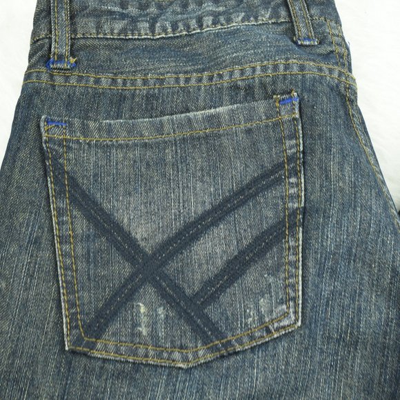 Kenneth Cole Reaction Men Jeans 30/30 Straight Leg - Picture 2 of 12